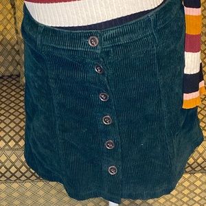 Forever 21 Forest Green Skirt